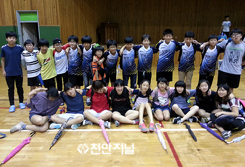 천안부영초, 학교스포츠클럽 배구대회 남자부 우승