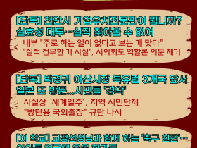 [카드뉴스] 시민대행사 천안신문 선정 한 주간의 뉴스 Top3